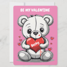 Kids Teddy Bear Valentine's Day