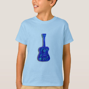 Kid's Tee Shirt - Groovy Guitar
