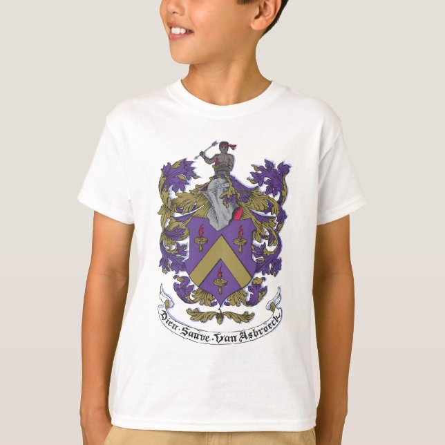 Kid's Tee with Family Crest (Front)