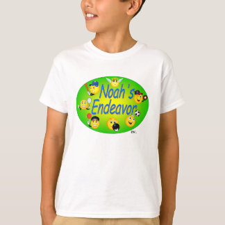 Kids tee with logo