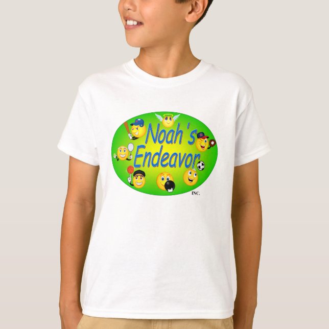 Kids tee with logo (Front)