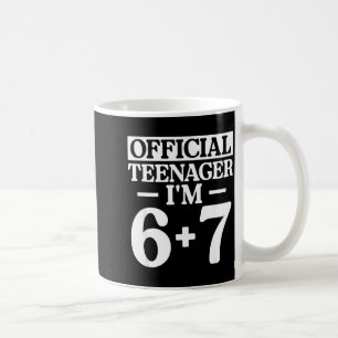 Kids Teenager 13 Old 13th Birthday Coffee Mug