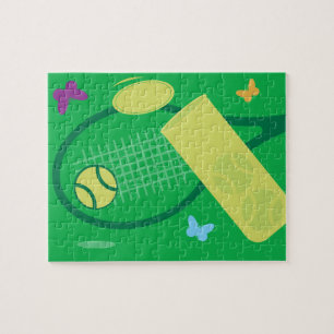 Kids tennis jigsaw puzzle