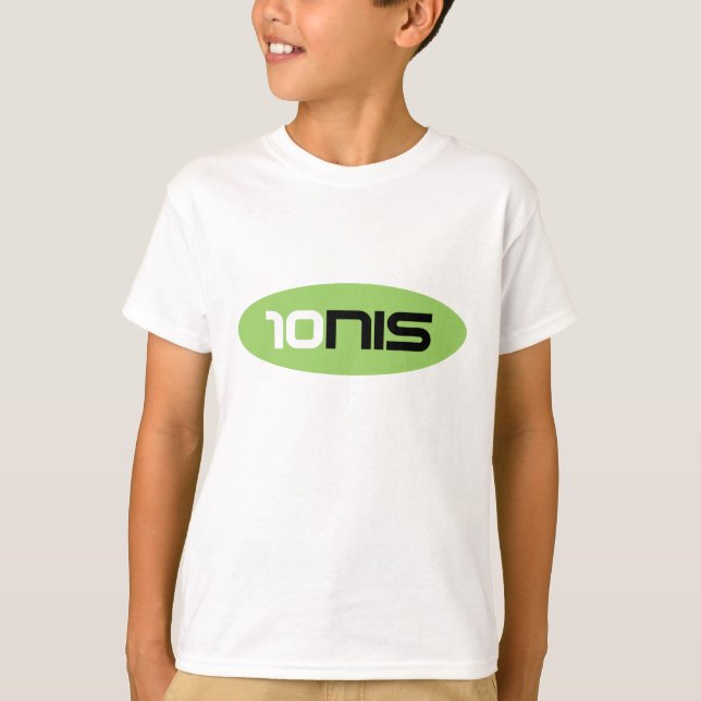 Kids Tennis Wear T-Shirt (Front)