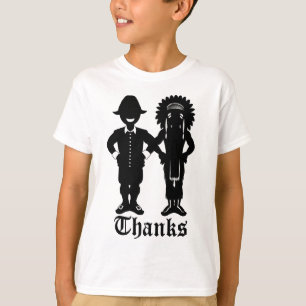 Kid's Thanksgiving T-shirt Festive Holiday Shirt