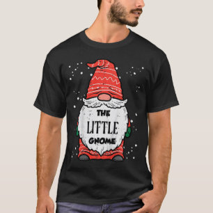 Kids The Little Gnome Xmas Matching Christmas Fami T-Shirt
