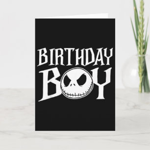 Kids The Scary Night Before Christmas Birthday Boy Card