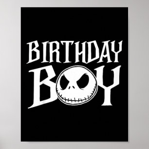 Kids The Scary Night Before Christmas Birthday Boy Poster