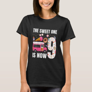 Kids The Sweet One Is Now 9 Years Old 9th Birthday T-Shirt