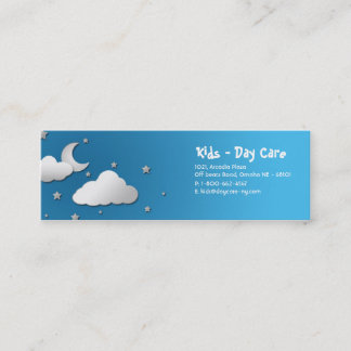 Kids themed business card