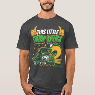 Kids This Little Dump Truck Is 2 Construction Digg T-Shirt