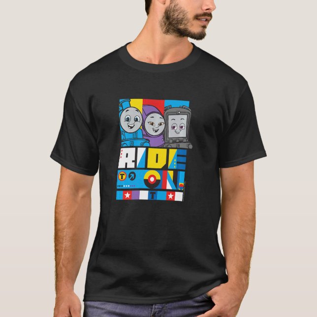 Kids Thomas & Friends Ride On T-Shirt (Front)