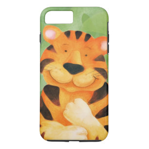 Kids tiger art iphone case