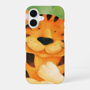 Kids tiger art iphone case