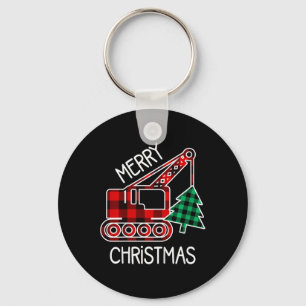 Kids Toddler Christmas Truck Boy Xmas Excavator Pl Key Ring