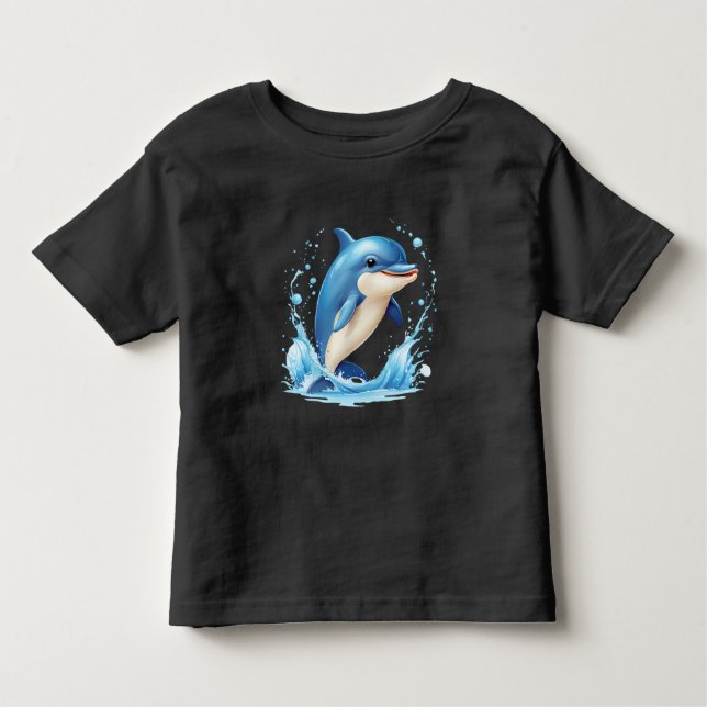 Kids Toddler T-Shirt Dolphin (Front)