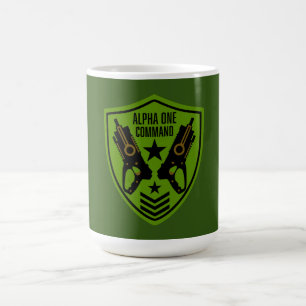 Kids Toy Dart Gun Battle Coffee Mug