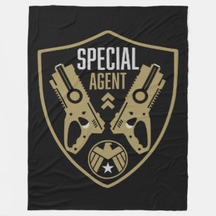 Kids Toy Dart Gun Battle Fleece Blanket