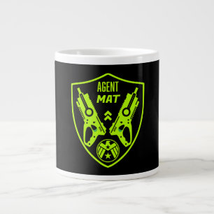 Kids Toy Dart Gun Battle Large Coffee Mug