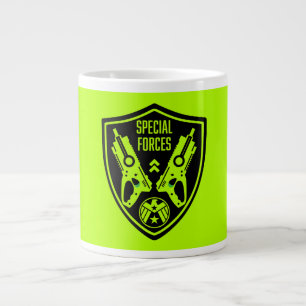 Kids Toy Dart Gun Battle Large Coffee Mug