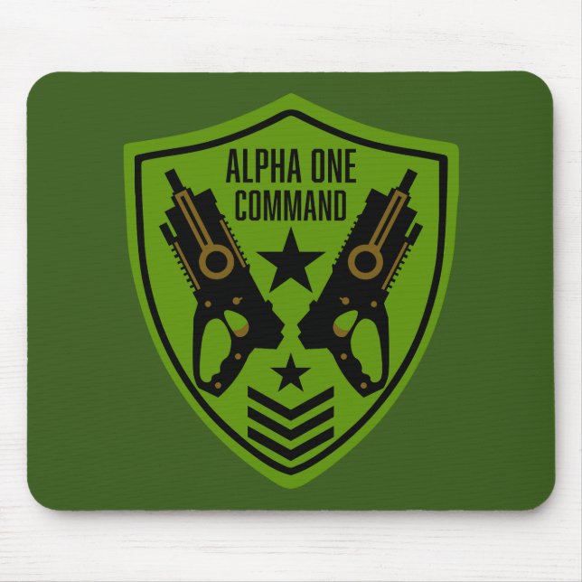 Kids Toy Dart Gun Battle Mouse Pad (Front)