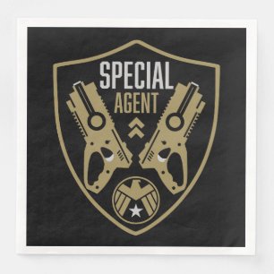 Kids Toy Dart Gun Battle Napkin