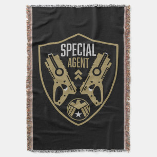 Kids Toy Dart Gun Battle Throw Blanket