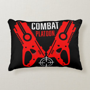 Kids Toy Gun Battle Christmas Decorative Cushion