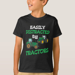 Kids Tractor lover Farming Son Nephew Farmer T-Shirt