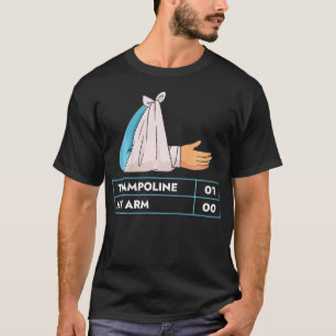 Kids Trampoline I Broken Arm Story Injury Recovery T-Shirt