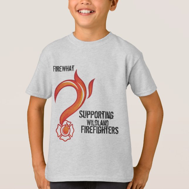 Kids t's Wildland Firefighter T-Shirt (Front)