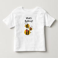Kid's Tshirt Bumble Bees Buzzing Insects