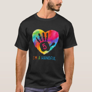 Kids Tu Happy 5Th Birthday 5 Years Old Costume I'm T-Shirt