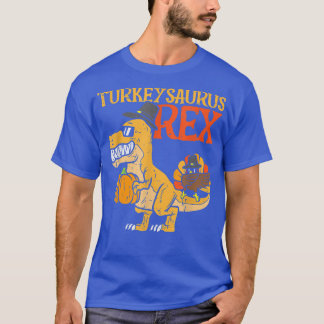 Kids Turkeysaurus Re Dab Turkey Dino Toddler Boys  T-Shirt