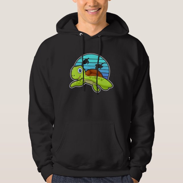 Kids Turtle Hoodie (Front)
