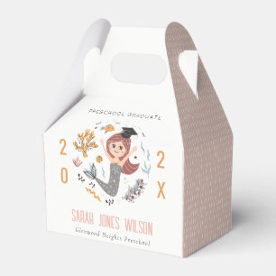Kids Underwater Mermaid Preschool Graduation Party Favour Box