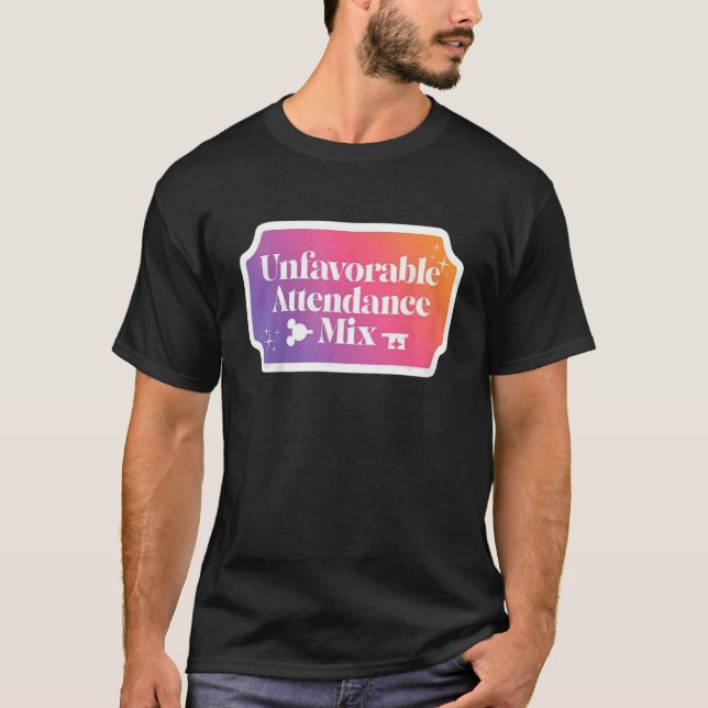 Kids unfavourable attendance mix T-Shirt (Front)