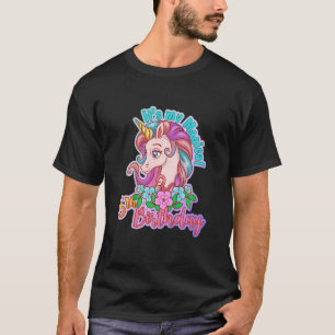 Kids Unicorn Magic Magical Horse Girl Birthday I A T-Shirt