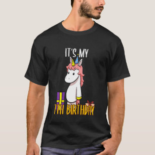 Kids Unicorn Magic Magical Horse Girl Birthday I A T-Shirt