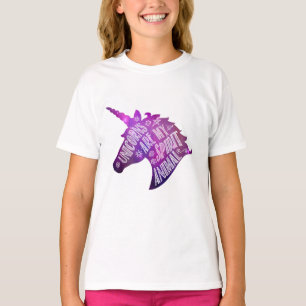 Kids Unicorn T-Shirt Unicorns Are My Spirit Animal