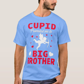 Kids Valentines Day Pregnancy Announcement Brother T-Shirt