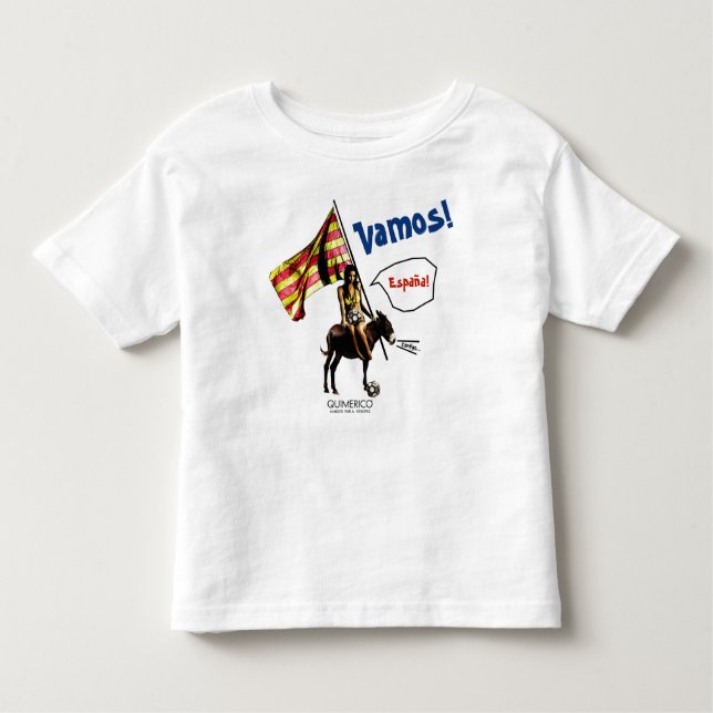 Kid's VAMOS!España! No.3 Toddler T-Shirt (Front)