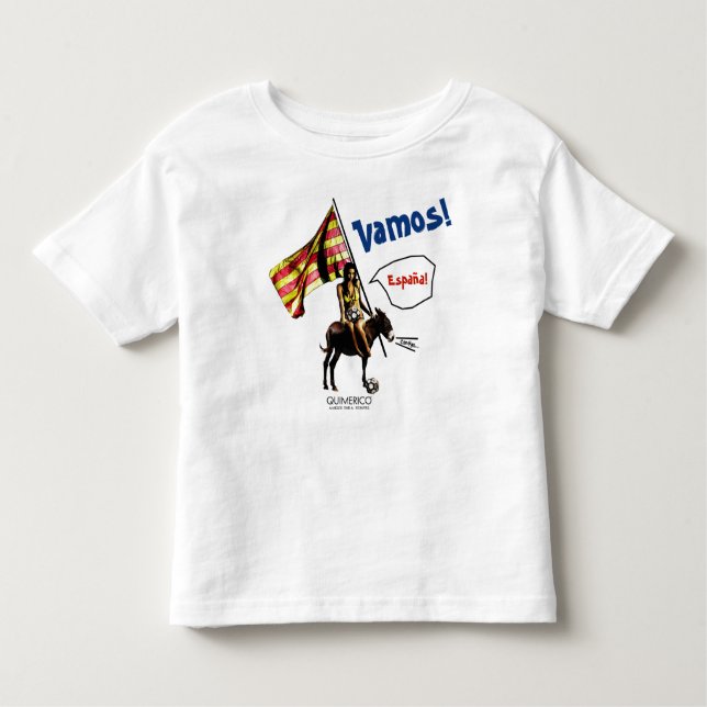 Kid's VAMOS!España! No.7 Toddler T-Shirt (Front)