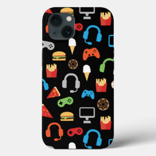 Kids Video Game Party Pattern Gamer iPhone 13 Case