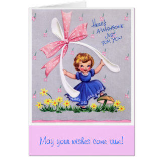 Kid's vintage b-day card