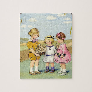 Kids Vintage Jigsaw Puzzle