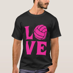 Kids Volleyball Apperal  I Love Volleyball  For Gi T-Shirt