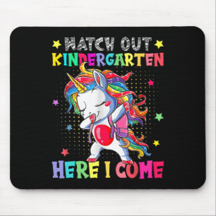 Kids Watch Out Kindergarten Here I Come Back To Sc Mouse Pad