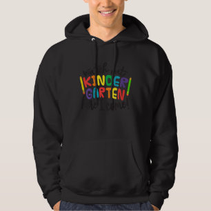 Kids Watch Out Kindergarten Here I Come Girls Kind Hoodie