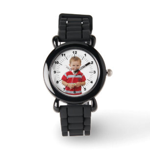 Kid's Watch - Personalized - Silver Glitter